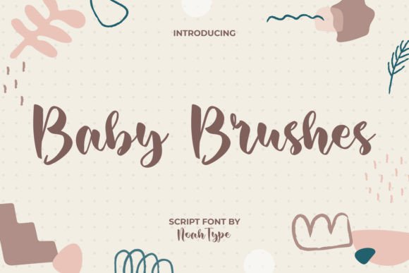 Baby Brushes: A Cheerful Script Font for Creative Projects
