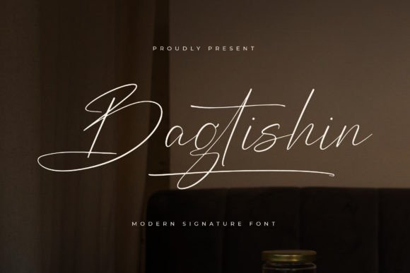 Bagtishin: Crafting Elegance with a Modern Signature Font