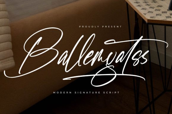 Ballemyatss: A Modern Script for Elevated Branding