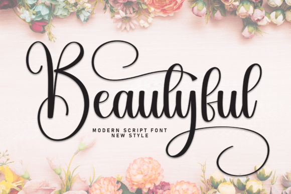 Beautyful: A Script Font for Modern Elegance