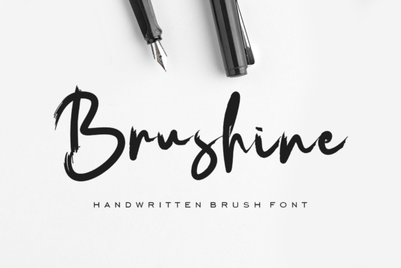 Brushine: The Elegant Script Font for Modern Creatives
