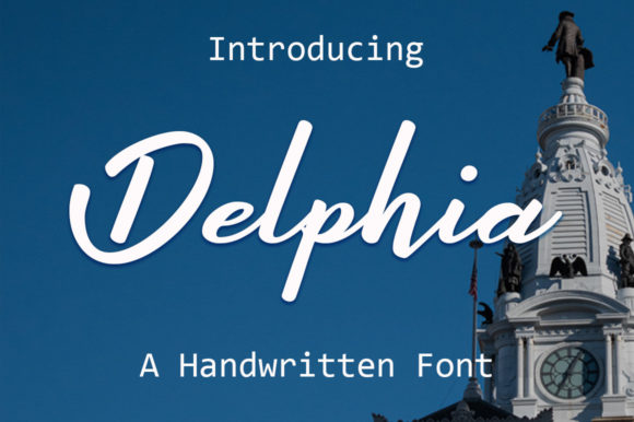 Delphia: The Modern Script for Timeless Elegance