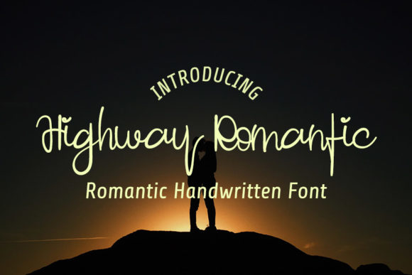 Highway Romantic: A Script Font for Modern Branding