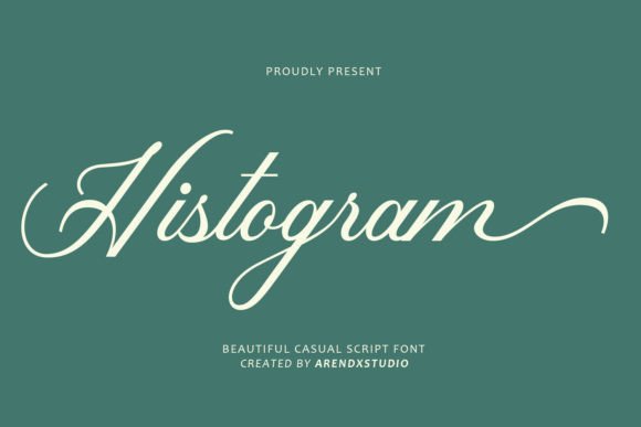 Histogram: A Casual Script Font with Effortless Appeal