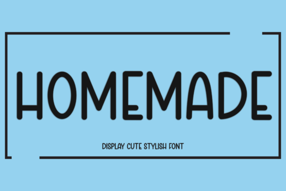 Homemade: The Stylish Script Font for Elegant Design Projects