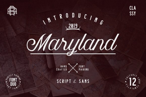 Maryland Family: A Font System for Modern Branding