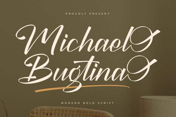Michael Bugtina: A Modern Bold Script for Impactful Design