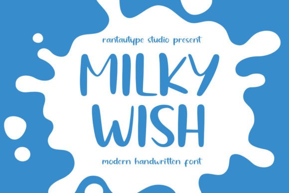 Milky Wish: Crafting Elegance with a Magical Script Font
