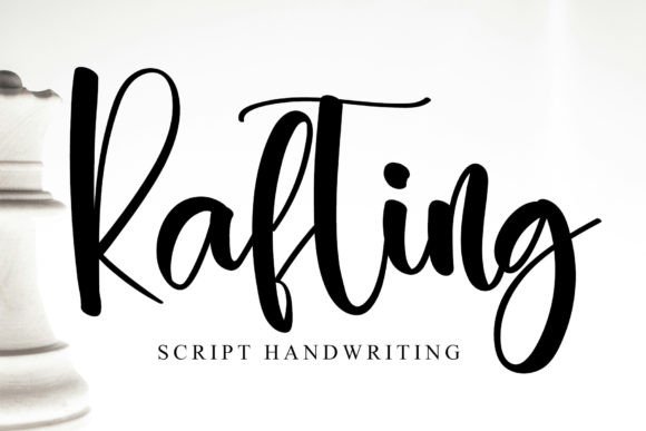 Rafting: The Slim Script Font That Elevates Brand Design