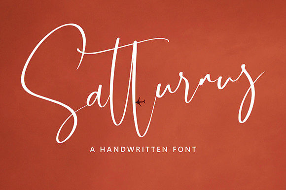 Satturnus: A Script Font for Designs That Demand Elegance