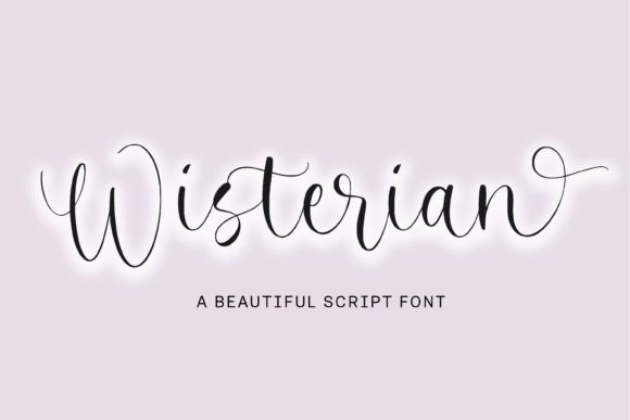 Wisterian: A Script Font That Brings Grace to Your Projects